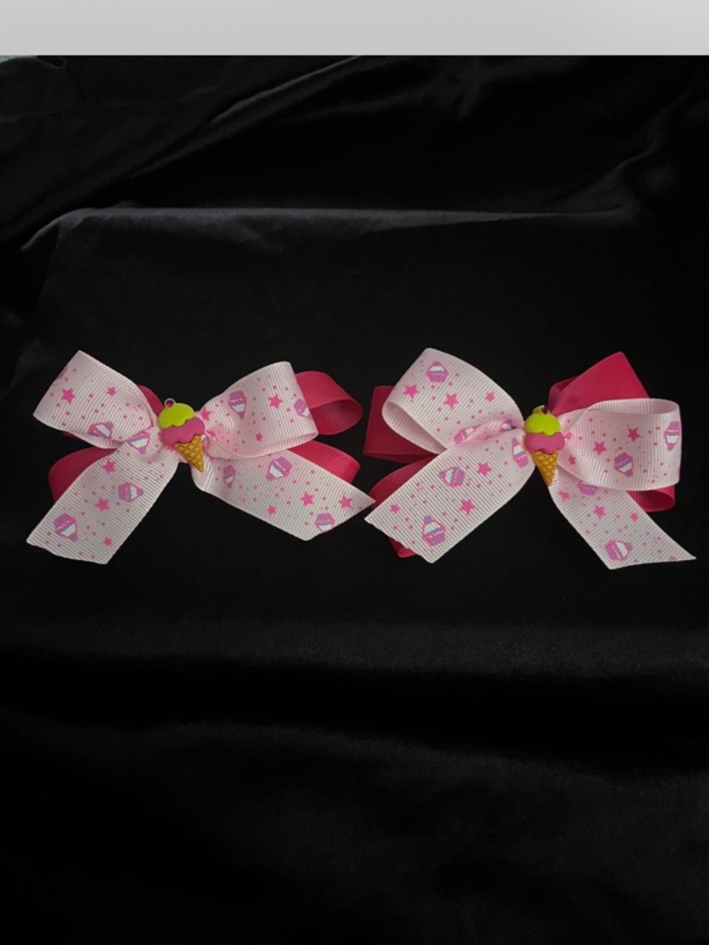Ice Cream Dream inspired hair bows